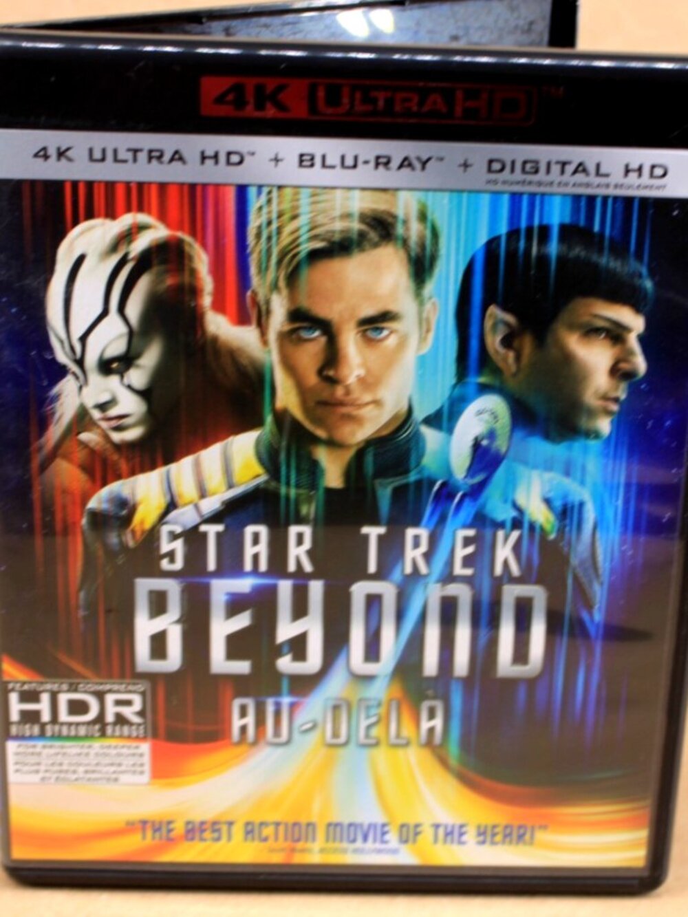 Star Trek Beyond/ Au-Dela (Blu-Ray) 4k Ultra Hd Tested
